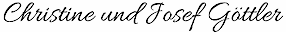 Unterschrift Christine und Josef G&ouml;ttler